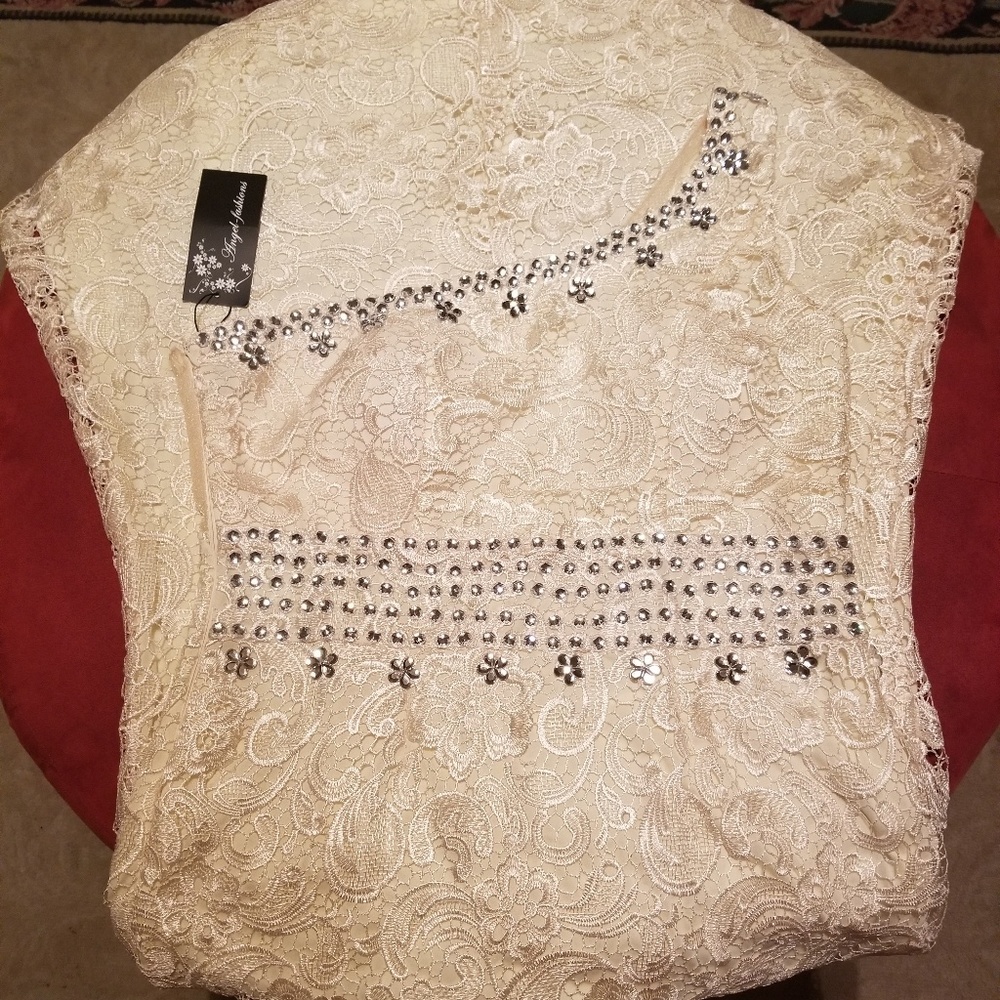 Angel fashion gown